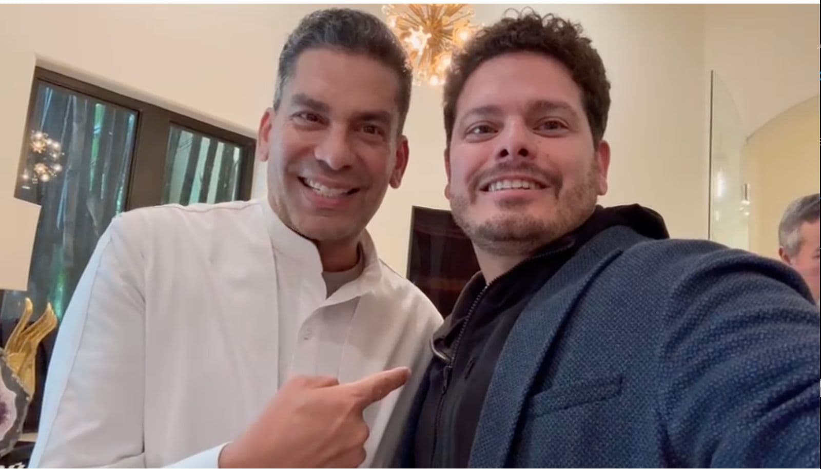 Master Joe Phillips with Ismael Cala at Cala Speaking Academy, Miami, Florida, October 2025