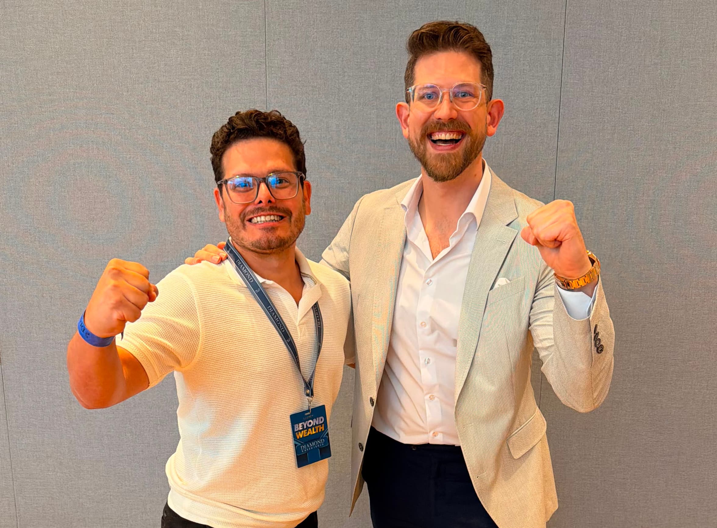 Master Joe Phillips with Spencer Hoffmann at the Expert Program kickoff, San José, Costa Rica, April 2026